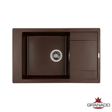 Кухонна гранітна мийка GRANADO Almeria Marron