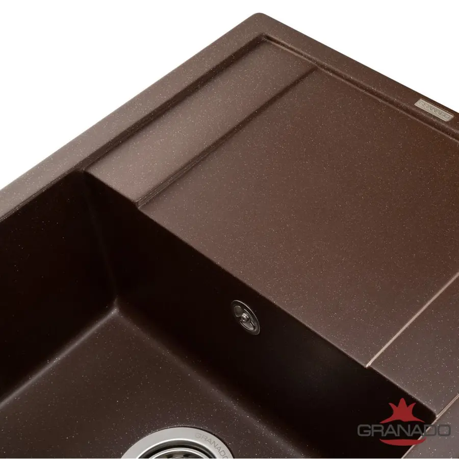 Кухонна гранітна мийка GRANADO Almeria Marron