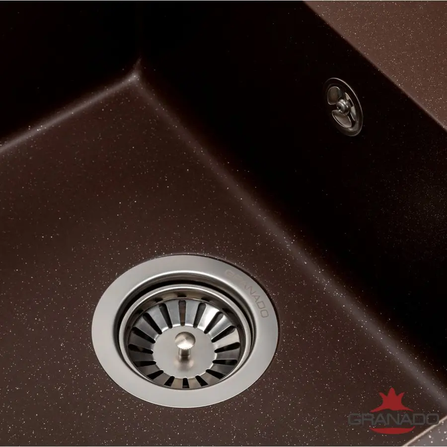 Кухонна гранітна мийка GRANADO Almeria Marron