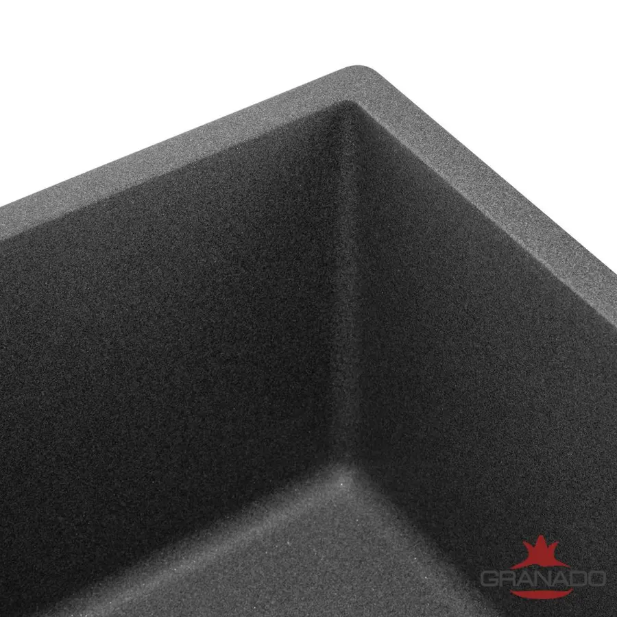 Кухонна гранітна мийка GRANADO Under top Max Grafito