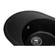 Кухонна гранітна мийка GRANADO Sevilla Black shine