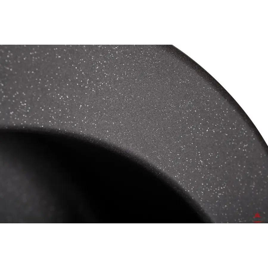 Кухонна гранітна мийка GRANADO Vitoria Black shine