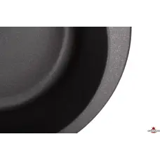 Кухонна гранітна мийка GRANADO Vitoria Black shine
