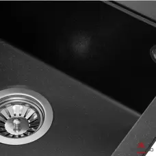 Кухонна гранітна мийка GRANADO Merida Black shine
