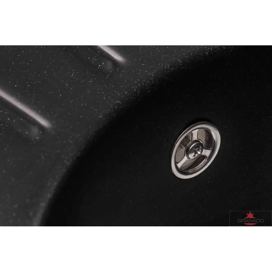 Кухонна гранітна мийка GRANADO Murcia Black shine