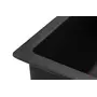 Кухонна гранітна мийка GRANADO Under top Black shine