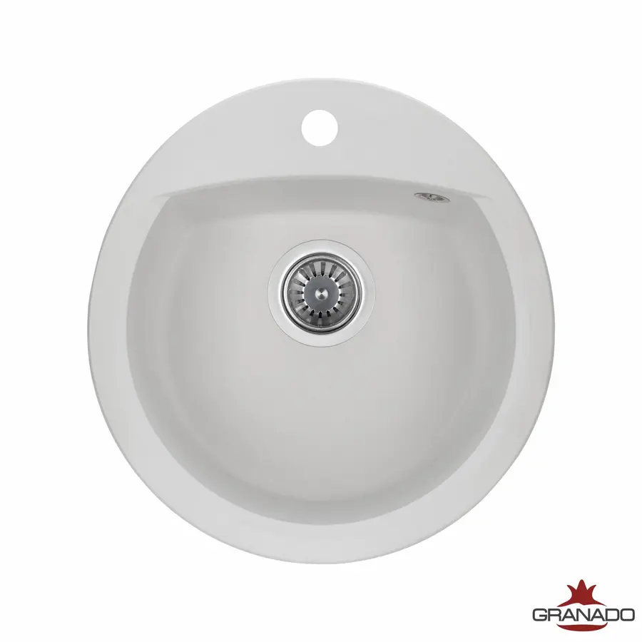 Кухонна гранітна мийка GRANADO Ronda White