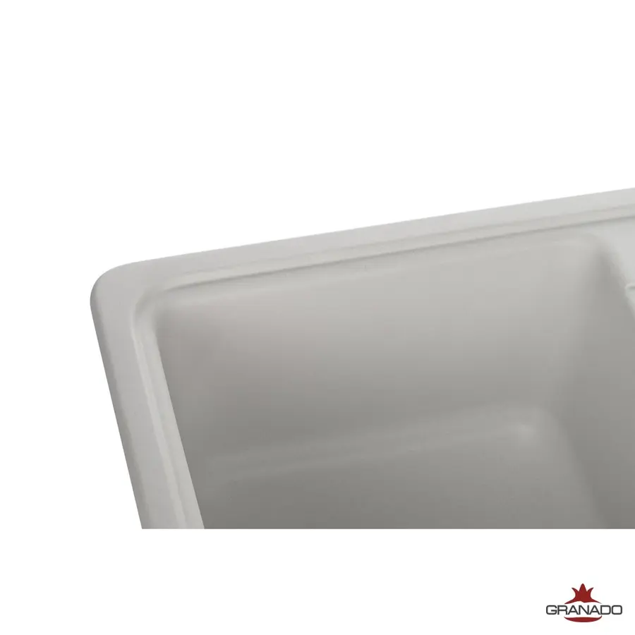 Кухонна гранітна мийка GRANADO Alanis White