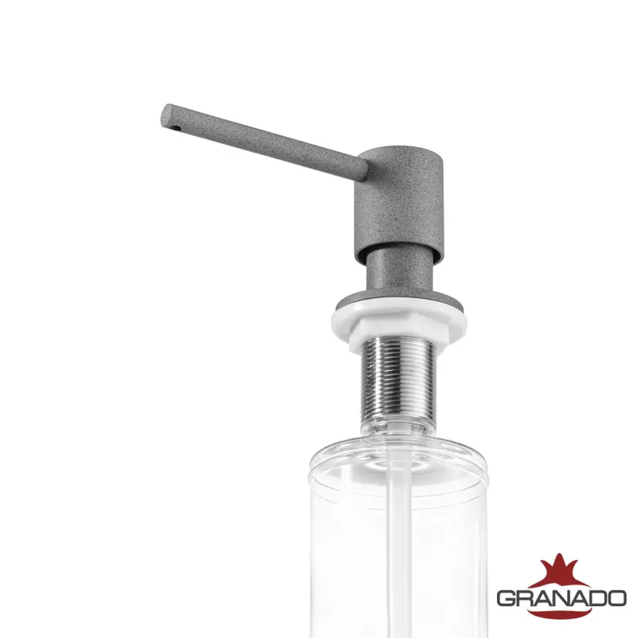 Дозатор для миючого засобу GRANADO Redondo Grafito графіт