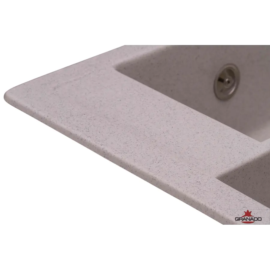 Кухонна гранітна мийка GRANADO Samora Gris