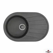 Кухонна гранітна мийка GRANADO Murcia Grafito