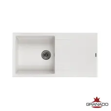 Кухонна гранітна мийка GRANADO Mora White