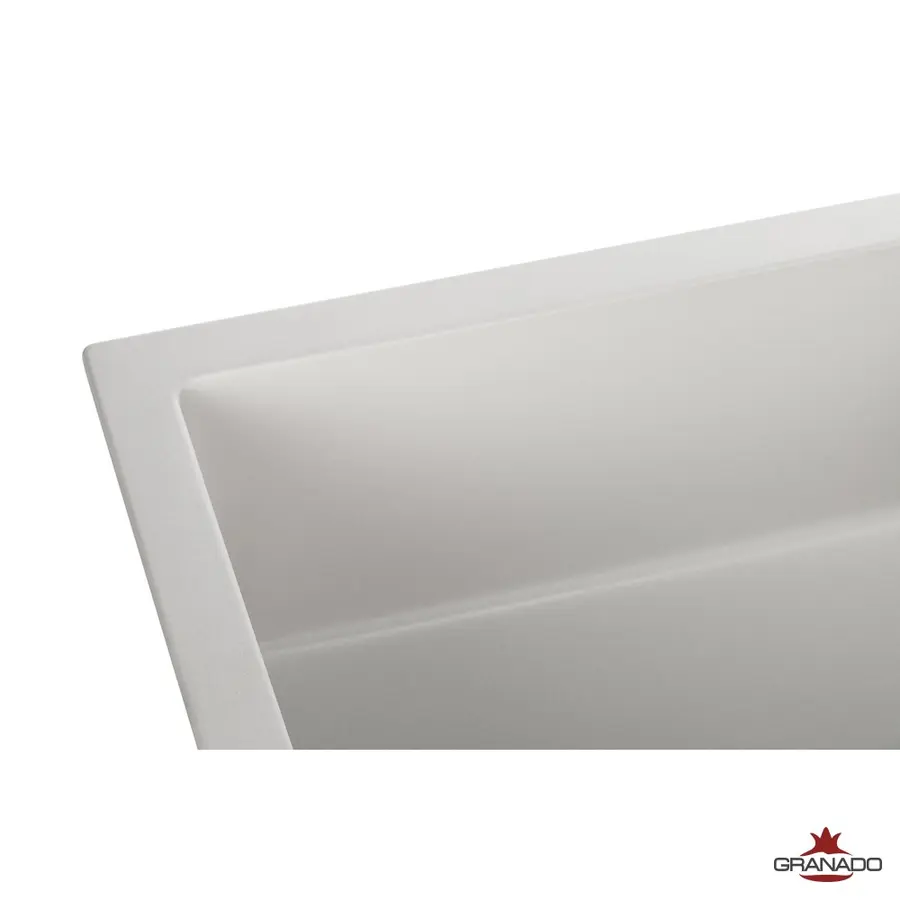 Кухонна гранітна мийка GRANADO Mora White