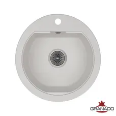 Кухонна гранітна мийка GRANADO Lugo White