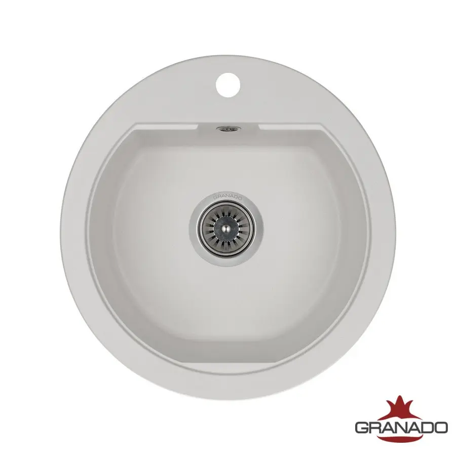 Кухонная гранитная мойка GRANADO Lugo White