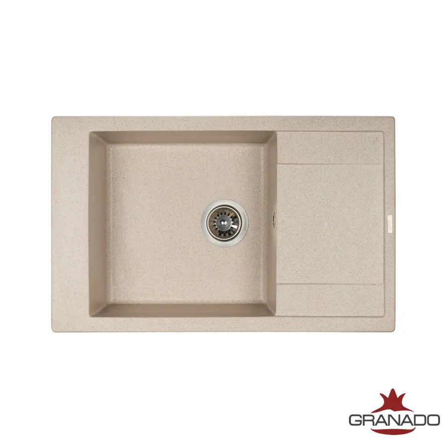 Кухонна гранітна мийка GRANADO Almeria Terra