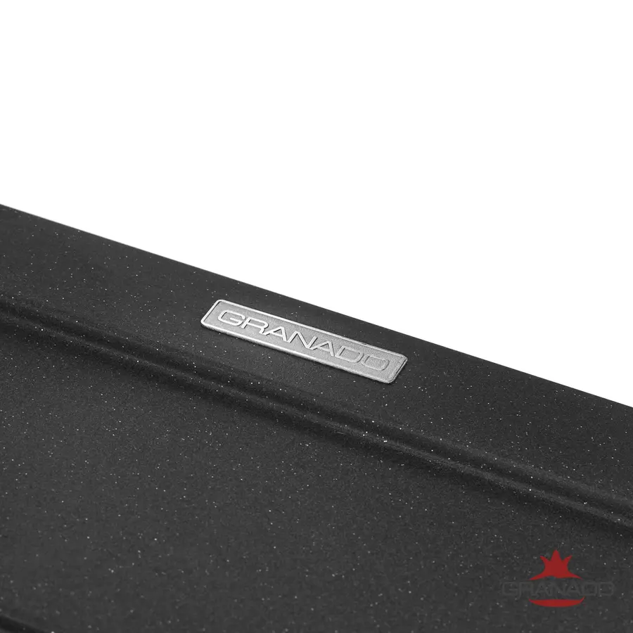 Кухонна гранітна мийка GRANADO Lerida Black shine