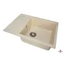 Кухонна гранітна мийка GRANADO Linares Ivory