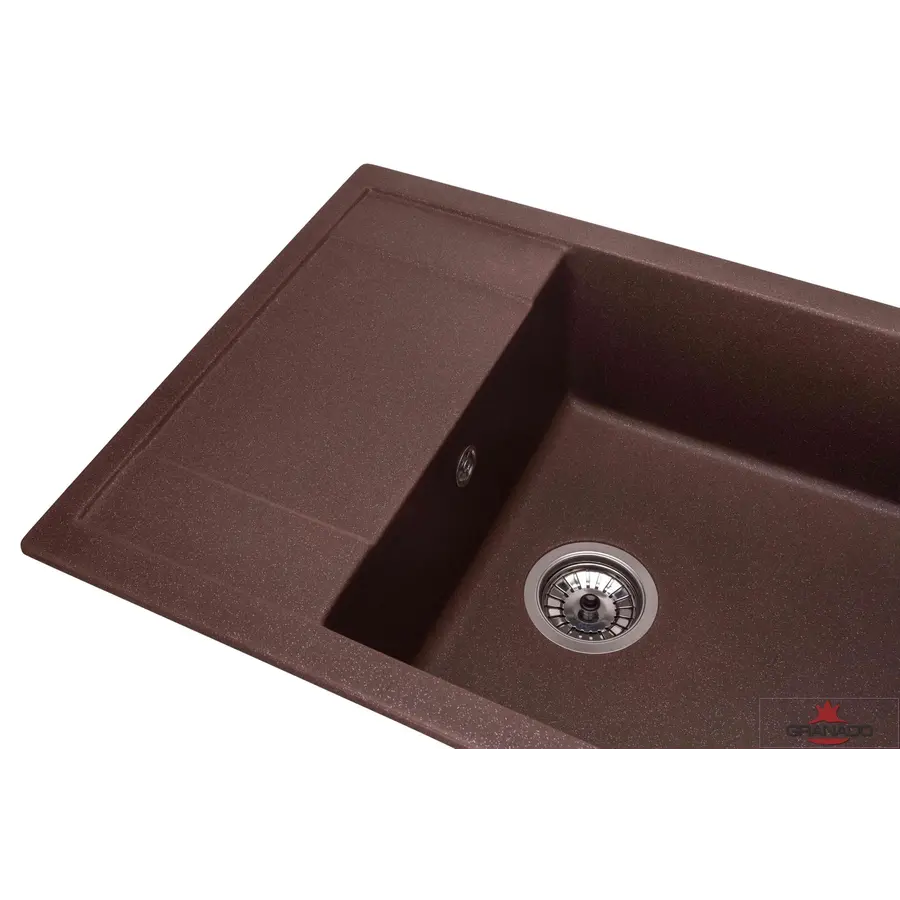 Кухонна гранітна мийка GRANADO Linares Marron