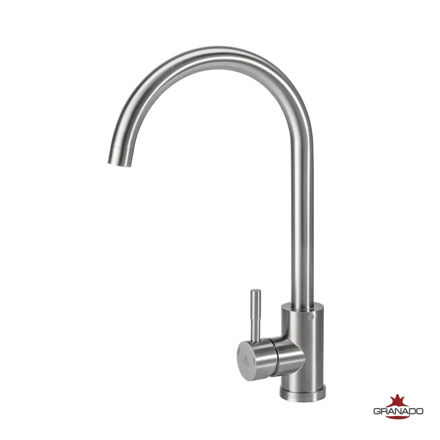 Смеситель кухонный GRANADO Elche Inox