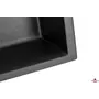 Кухонна гранітна мийка GRANADO Valencia Black shine