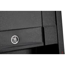 Кухонна гранітна мийка GRANADO Valencia Black shine