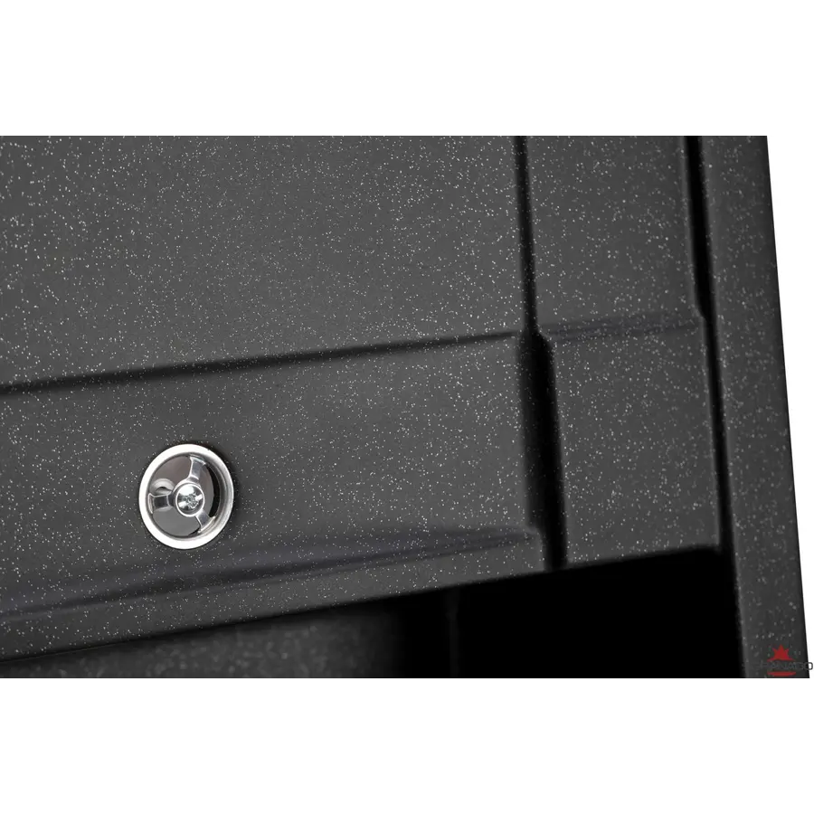 Кухонна гранітна мийка GRANADO Valencia Black shine