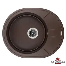 Кухонна гранітна мийка GRANADO Marbella Marron