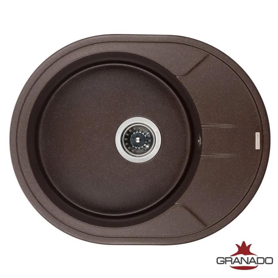 Кухонна гранітна мийка GRANADO Marbella Marron