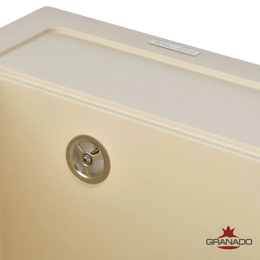 Кухонна гранітна мийка GRANADO Lerida Ivory