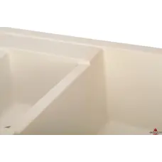 Кухонна гранітна мийка GRANADO Leon Ivory