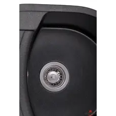 Кухонна гранітна мийка GRANADO Malaga Black shine