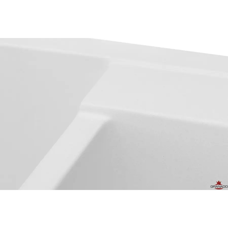 Кухонная гранитная мойка GRANADO Samora White