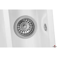 Кухонна гранітна мийка GRANADO Samora White