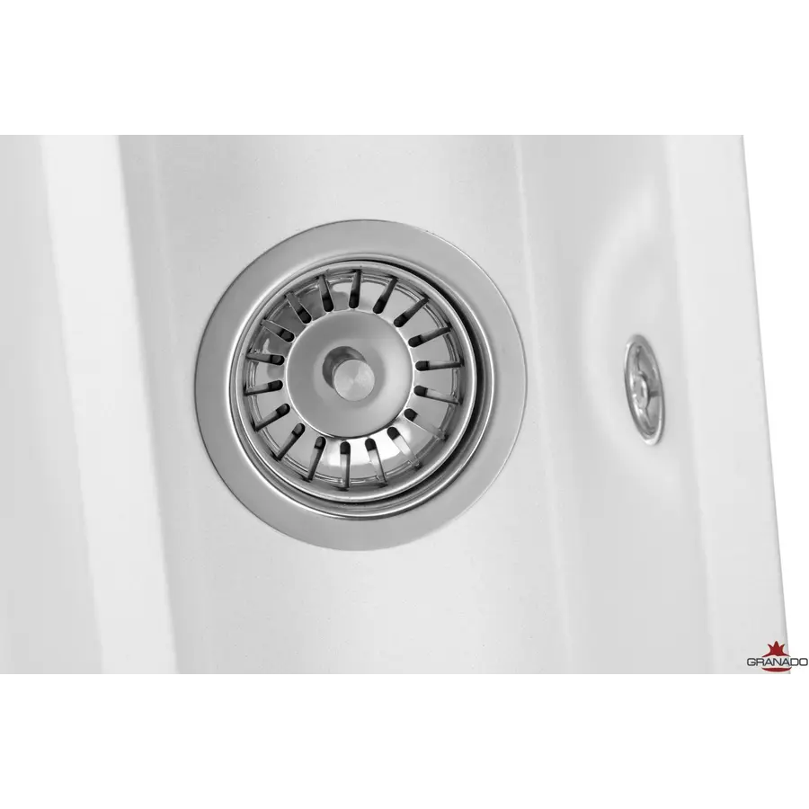 Кухонная гранитная мойка GRANADO Samora White