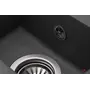 Кухонная гранитная мойка GRANADO Leon Grafito