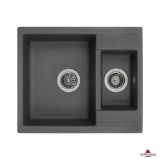 Кухонна гранітна мийка GRANADO Samora Grafito