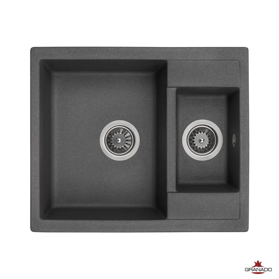 Кухонна гранітна мийка GRANADO Samora Grafito