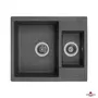 Кухонна гранітна мийка GRANADO Samora Grafito