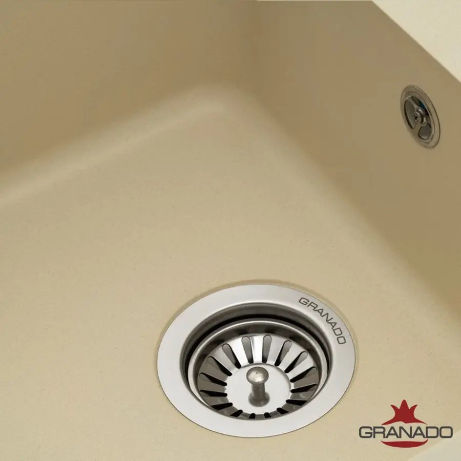 Кухонна гранітна мийка GRANADO Vigo Ivory