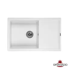 Кухонна гранітна мийка GRANADO Alicante White
