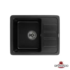 Кухонна гранітна мийка GRANADO Alanis Black shine