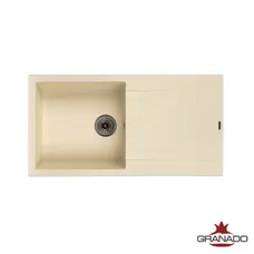Кухонна гранітна мийка GRANADO Mora Ivory
