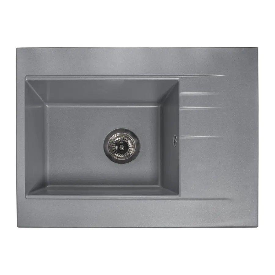 Кухонна мийка BODRUM 650 gray Miraggio