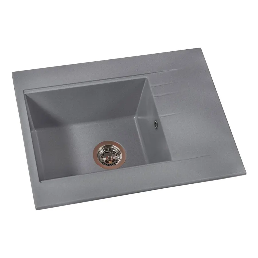 Кухонна мийка BODRUM 650 gray Miraggio