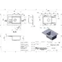Кухонна мийка BODRUM 650 gray Miraggio