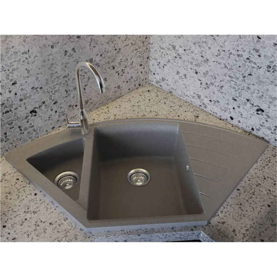 Кухонна мийка EUROPE gray Miraggio