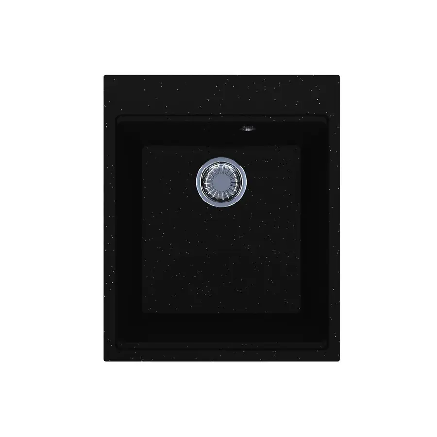 Кухонна мийка LAGOON 420 black Miraggio