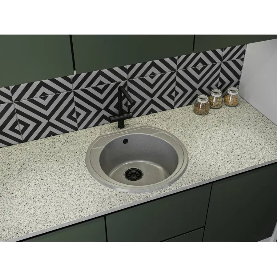 Кухонна мийка TULUZA gray Miraggio