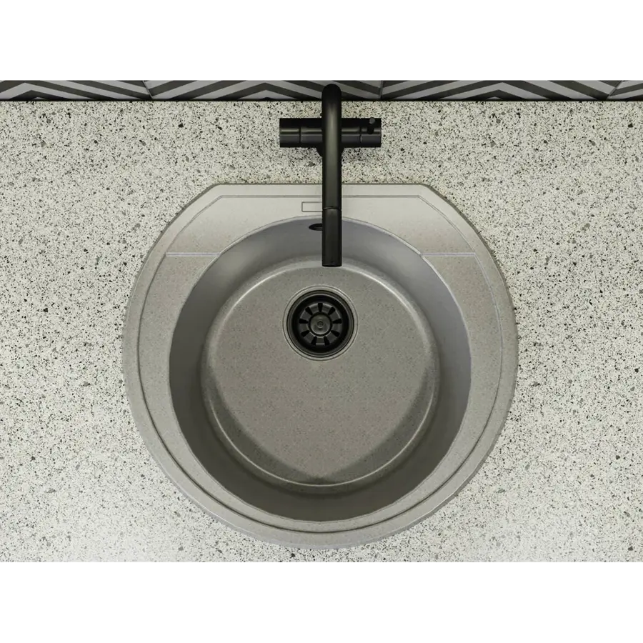 Кухонна мийка TULUZA gray Miraggio